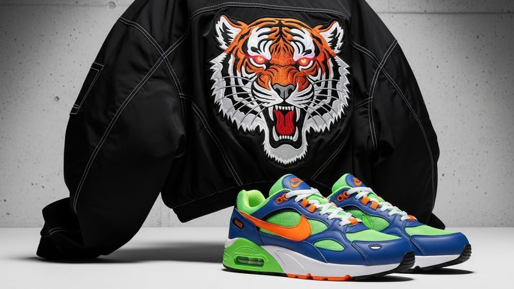 How to Style Streetwear Like a Pro: Elevate Your Urban Fashion Game 4 Sneakers and jacket detail shot