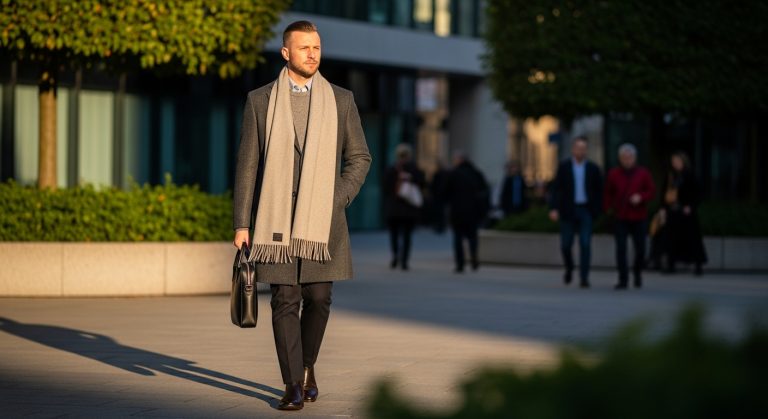 How to Style Men’s Scarves and Shawls  Fashion Tips & Trends 2025