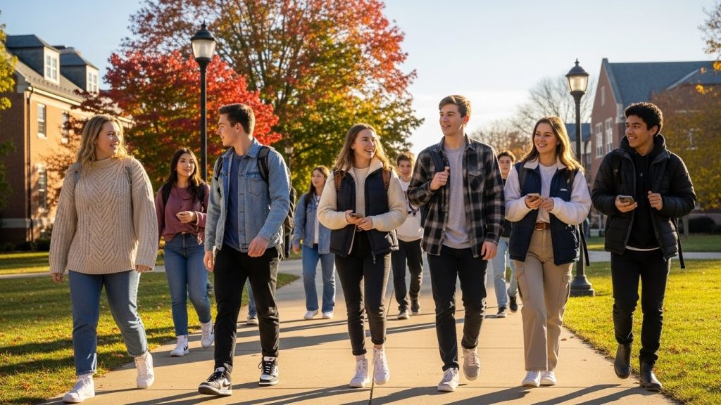 Back to School Outfits for High School | Trendy & Affordable Looks 1 High school students wearing casual school outfits.