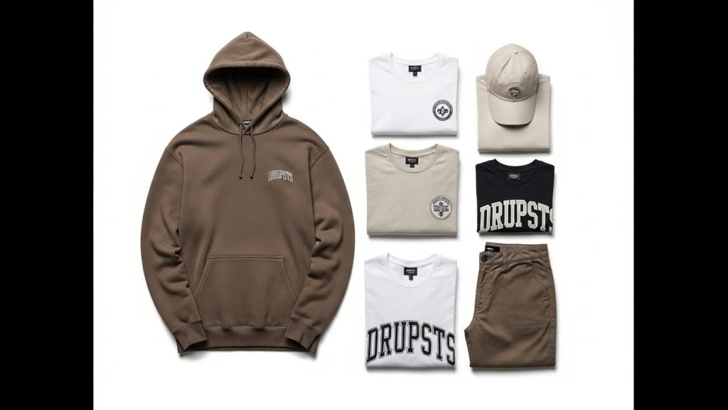 How to Style Streetwear Like a Pro: Elevate Your Urban Fashion Game 2 Neutral streetwear basics flat lay