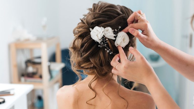 Elegant and Modern Hair Style for Marriage Party That Feels Truly Special